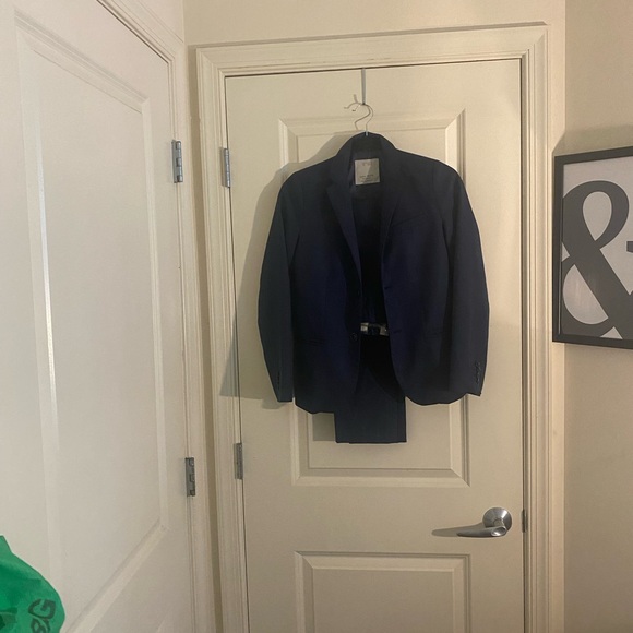 ZARA BOYS TAILORED FIT SUIT SET  SIZE 11/12 NAVY BLUE - Picture 11 of 11